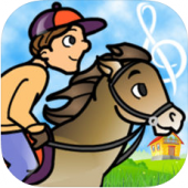 Flashnote Derby is a fun educational app for 5-year olds.