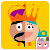Thinkrolls: Kings and Queens is a great problem-solving app for 5-year olds.