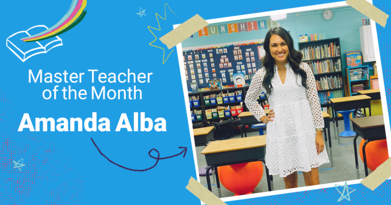Epic Master Teacher of the Month Amanda Alba