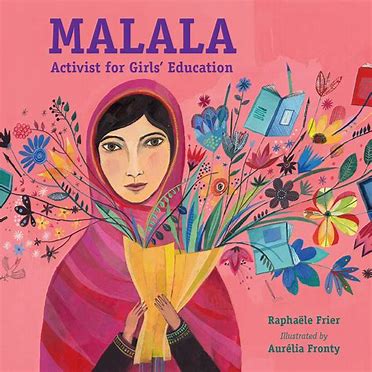 Celebrate Women's History. Read this book on Malala Yousafzai. 