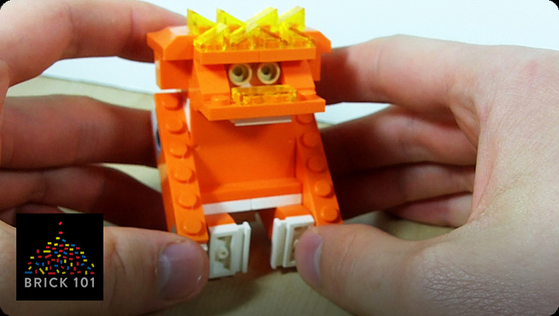 How-to books for kids: How To Build an Orange LEGO Gorilla