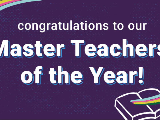 Congrats to our Epic Master Teachers of the Year!