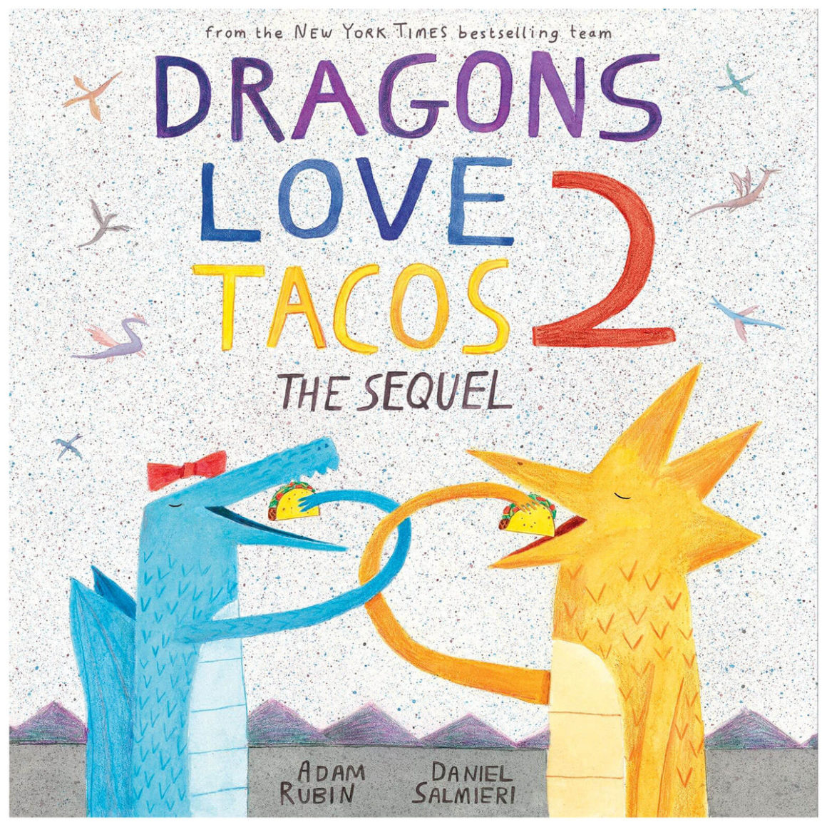 Funny books for preschoolers: Dragons Love Tacos 2