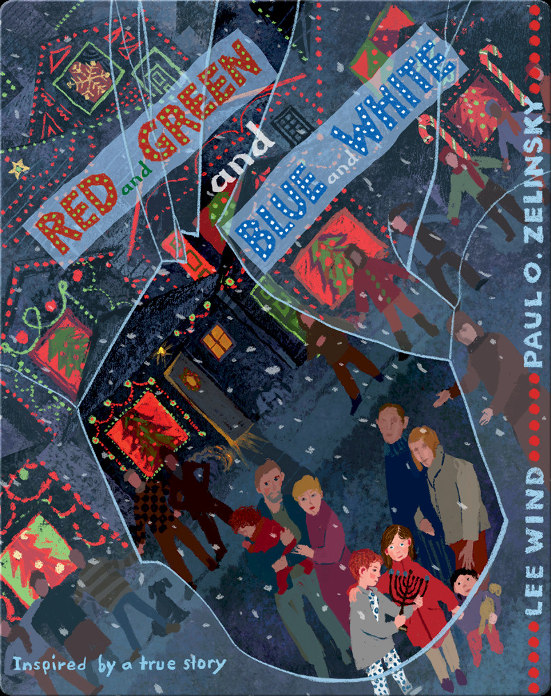 Red and Green and Blue and White