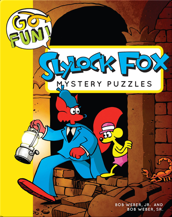 Mystery Books for 5-Year Olds: Go Fun! Slylock Fox Mystery Puzzles