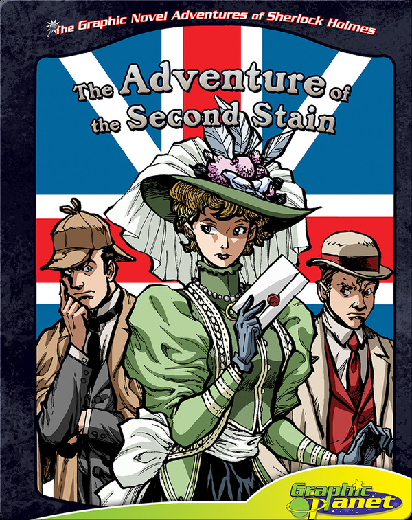 Kids' Mystery Series Books: The Graphic Novel Adventures of Sherlock Holmes: Adventure of the Second Stain