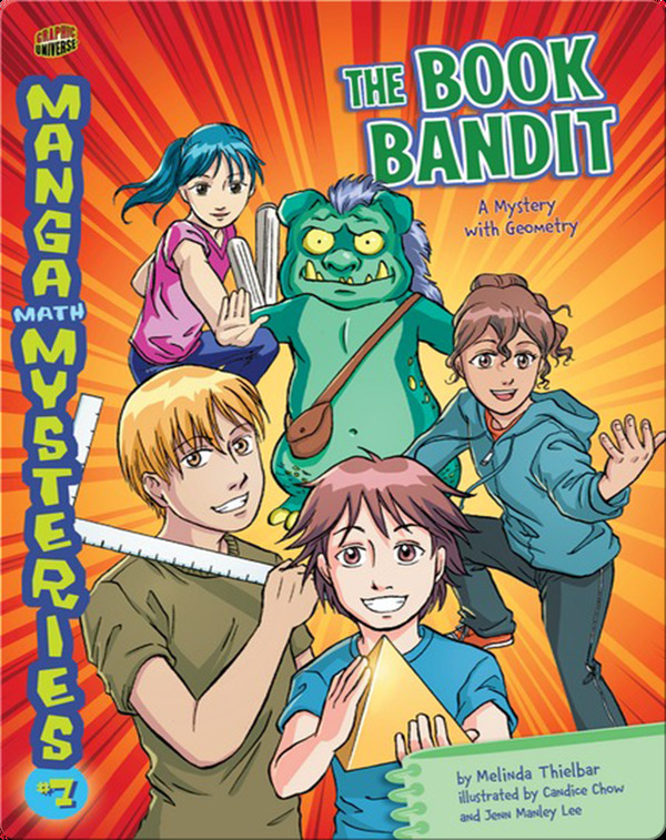 Famous Mystery Books for Kids: Manga Mysteries #7- The Book Bandit
