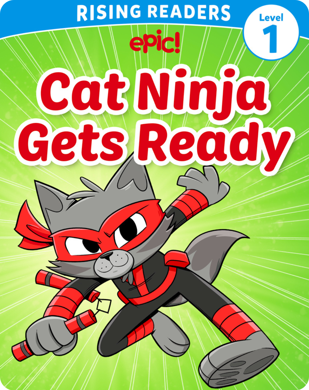 Cat Ninja phonics book for preschoolers, teaching letters and sounds, enhancing early literacy and reading confidence.