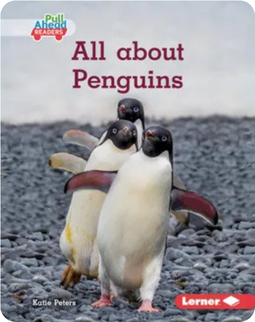 All About Penguins book cover for kids – penguins from Epic’s September book releases.