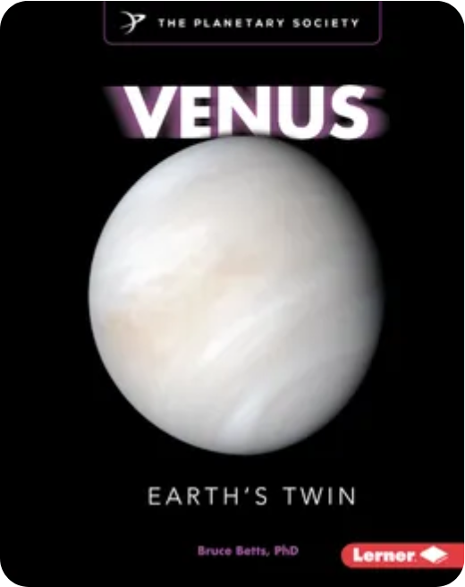 Venus: Earth’s Twin educational STEM book cover for kids on Epic.