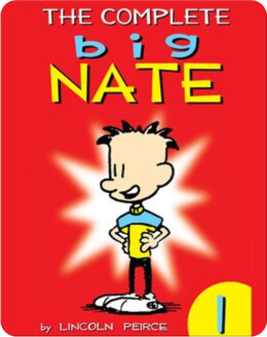 Big Nate comic collection cover, popular kids’ comic for struggling readers
