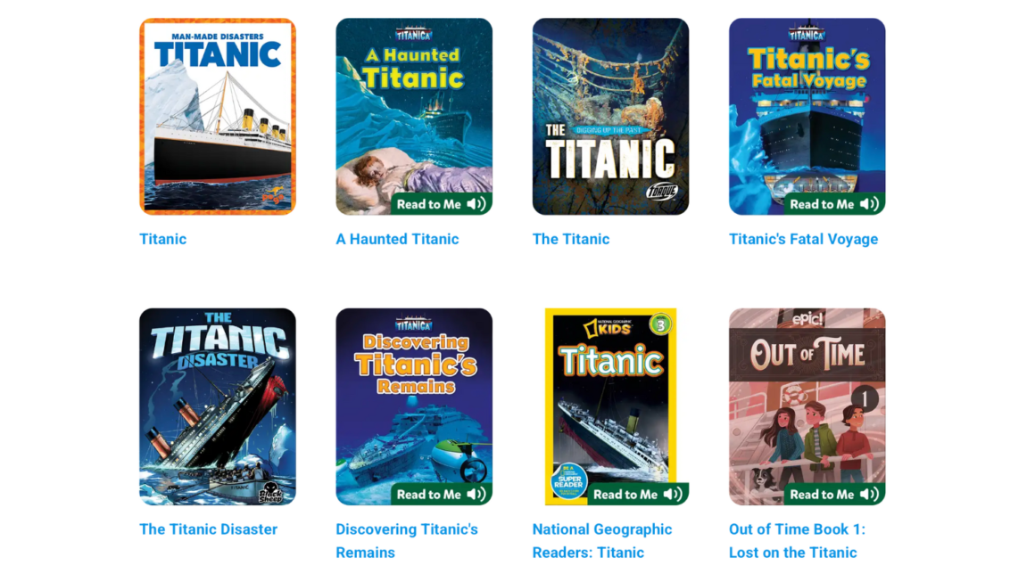 children’s nonfiction books about Titanic and disasters that teach history and resilience