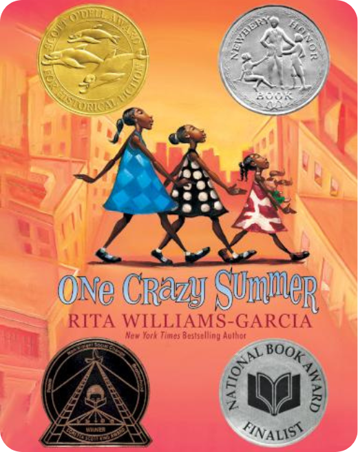 One Crazy Summer cover – chapter book for ages 8-12 on Epic