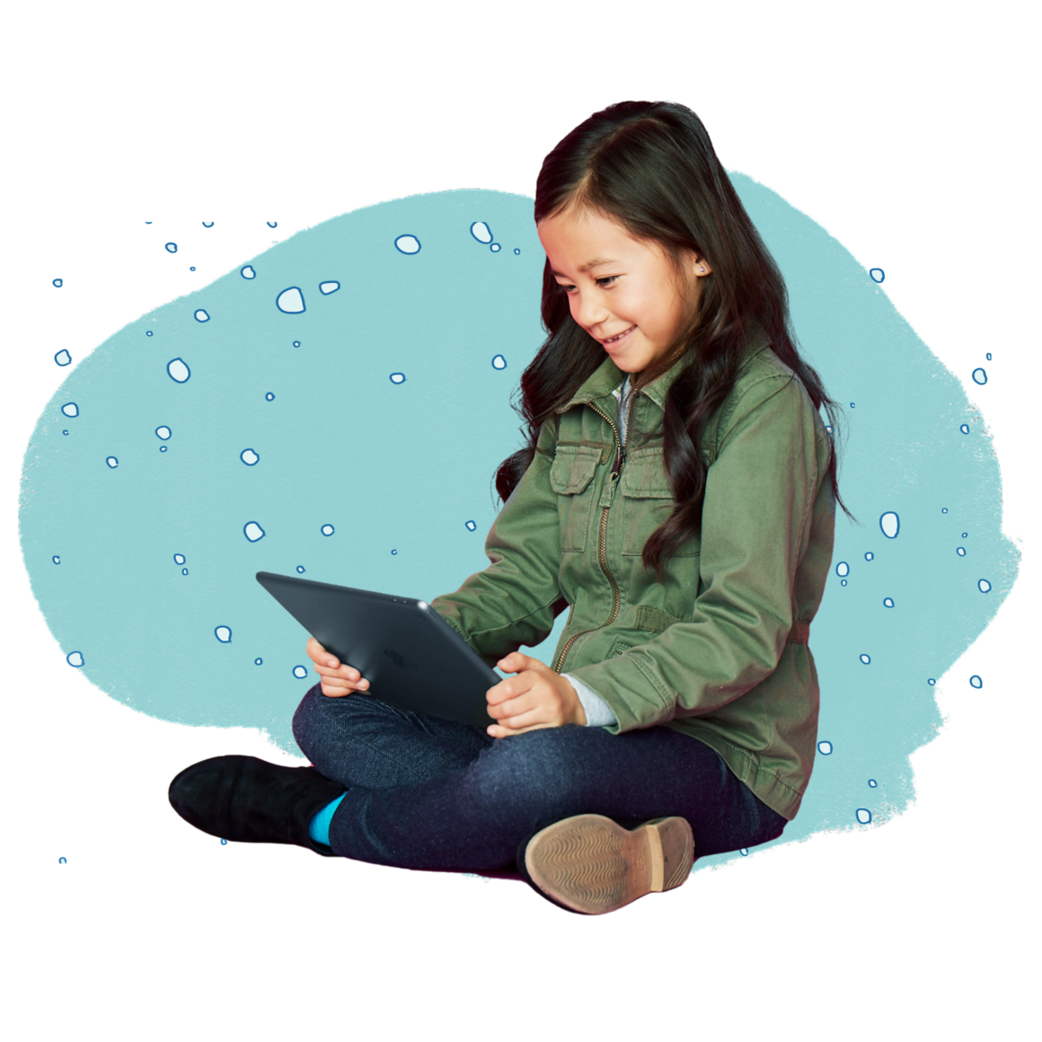 Parent and child making reading fun and engaging at home together