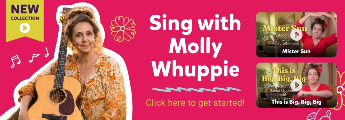 Sing with Molly Whuppie action songs for kids featuring music and movement learning