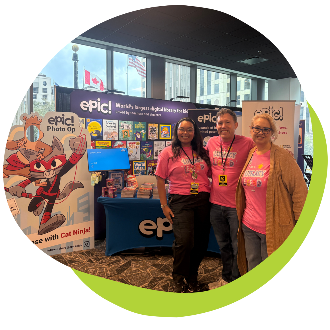 Epic Brings Stories to Life at SXSW EDU with Cat Ninja and a Love of Reading.