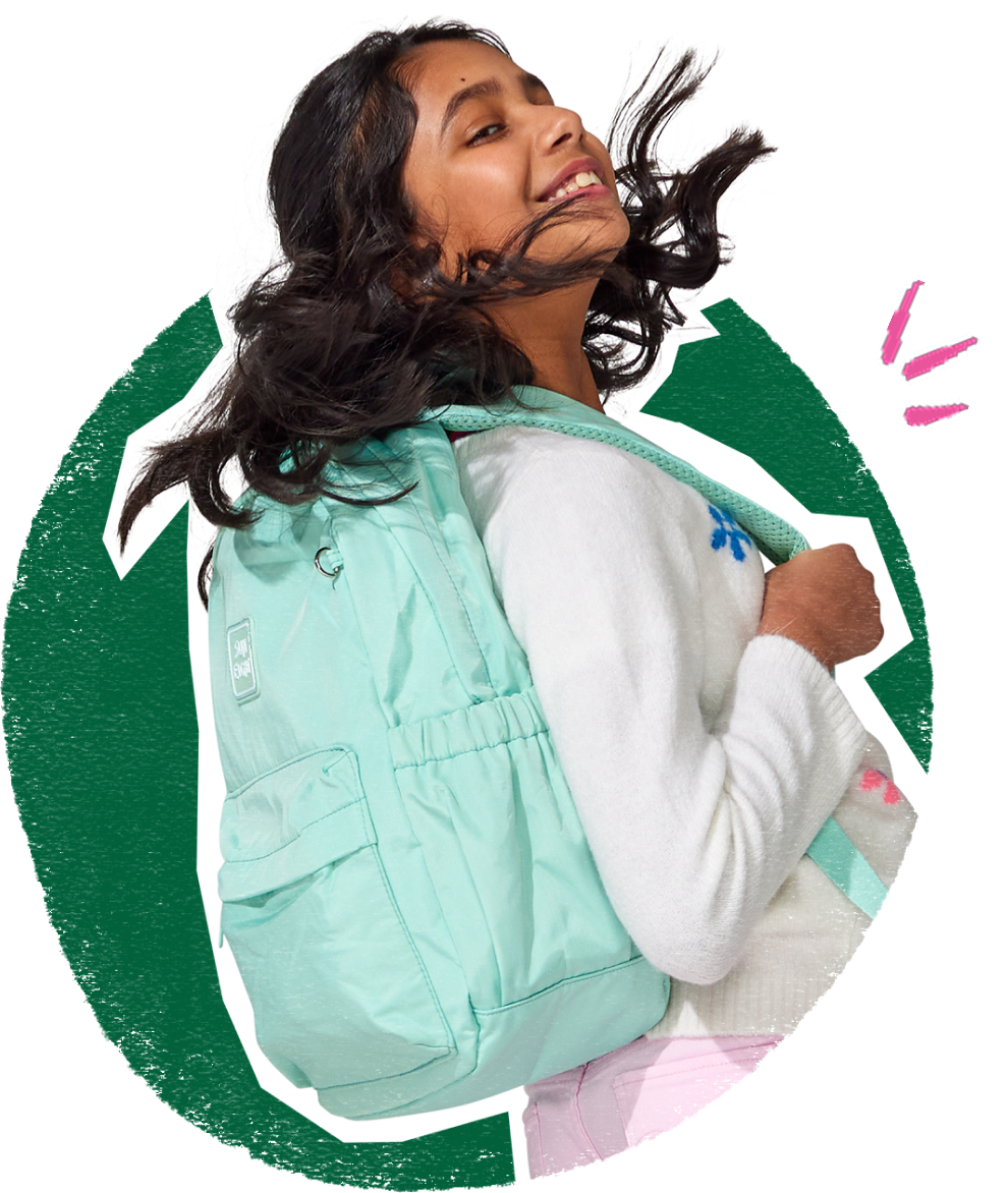 Excited young reader heads to the Epic Reading Lounge at ASU+GSV