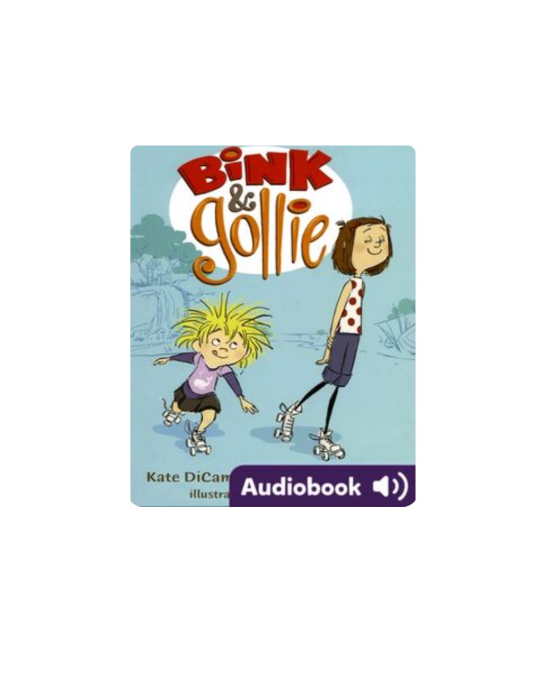 Bink & Gollie cover – early chapter book about two very different best friends sharing playful adventures, featured on Epic.
