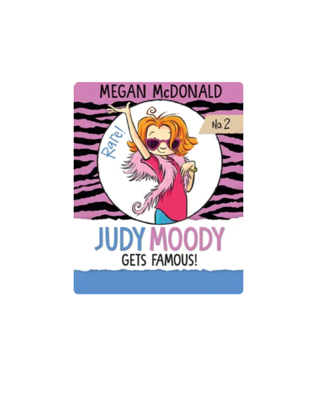 Judy Moody Gets Famous! book cover – funny chapter book for kids ages 6–9 featured on Epic.