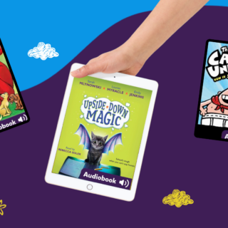Celebrate Learning Disability Week 2026 with Epic. Three children's audiobooks are displayed on digital devices, highlighting accessible reading formats that help every child engage with stories in ways that support their unique learning needs.