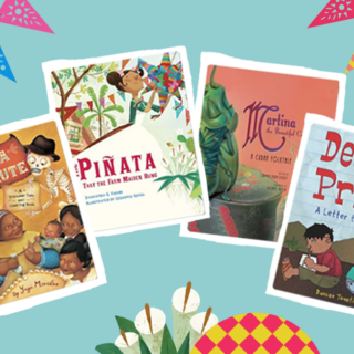 hispanic heritage month artwork and book covers