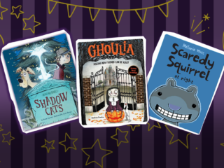 three spooky books blog header