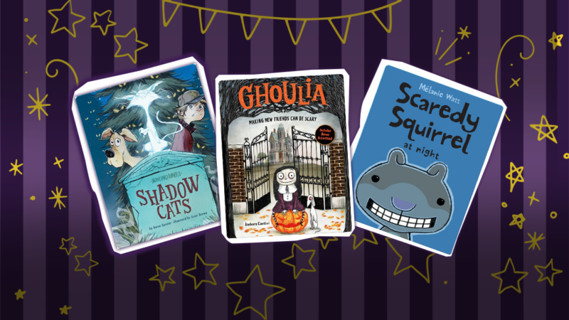 three spooky books blog header