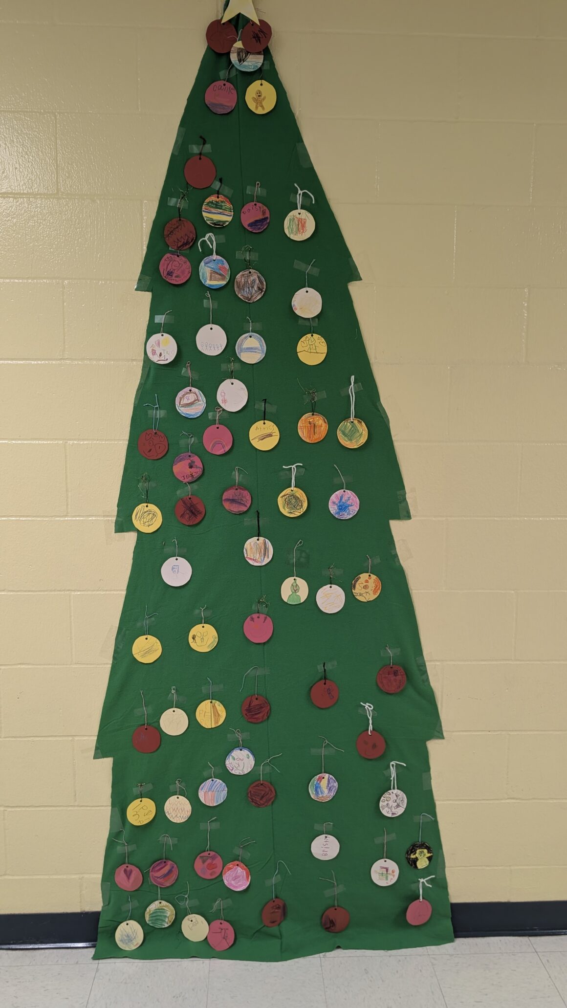 christmas tree with decorations